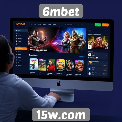 Análise da interface do usuário do site 6mbet